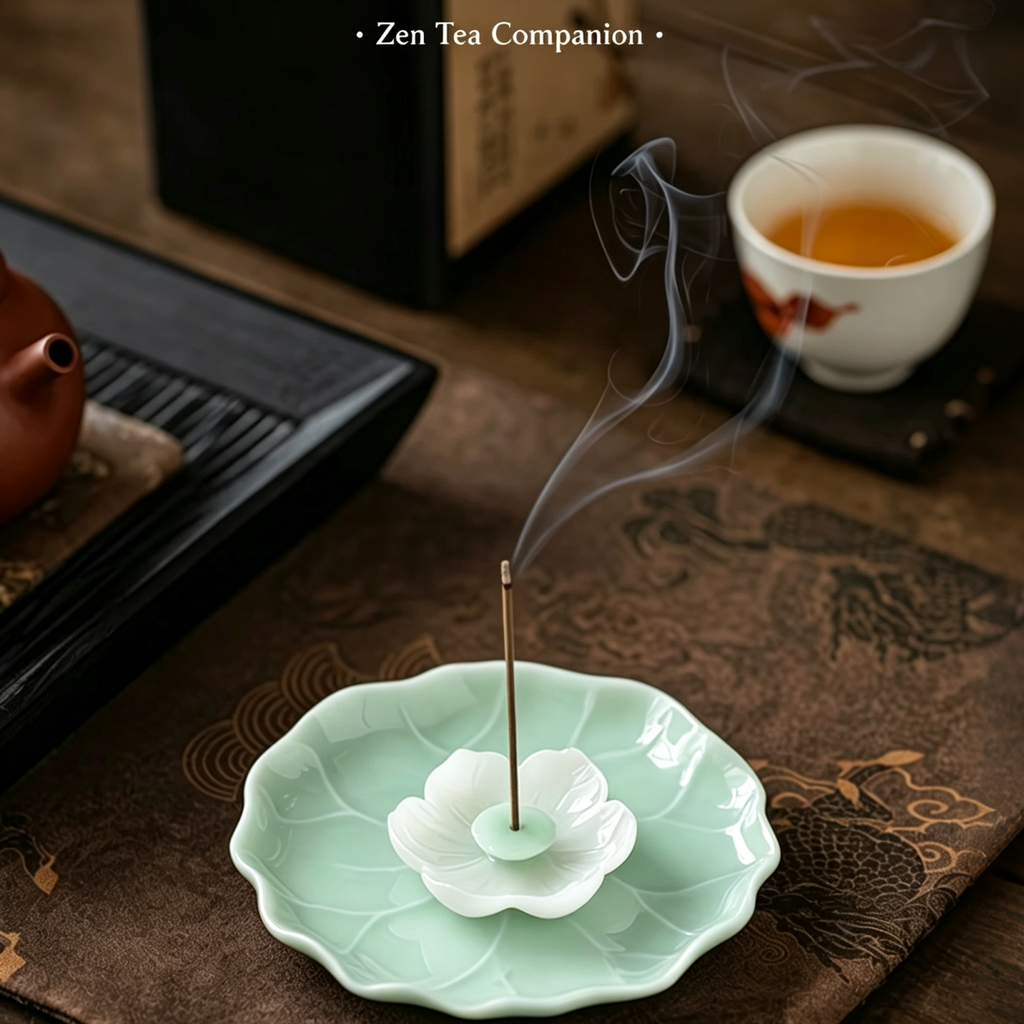 Qing Lian Incense Holder