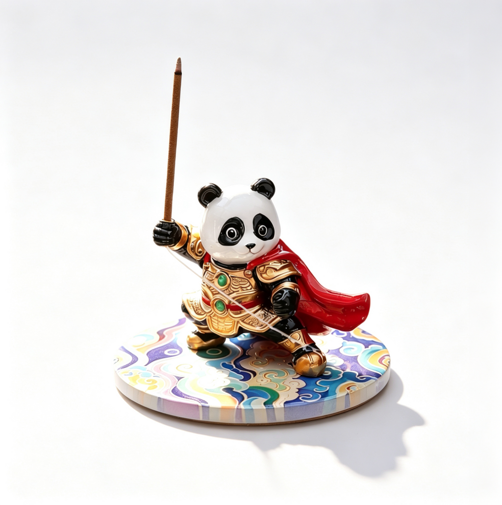 Kung Fu Panda Incense Holder