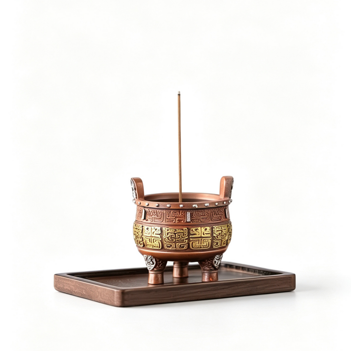 Three-Legged Ding Incense Holder