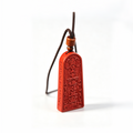 Cinnabar Taoist Token Pendant – Rosewood & High-Grade Cinnabar