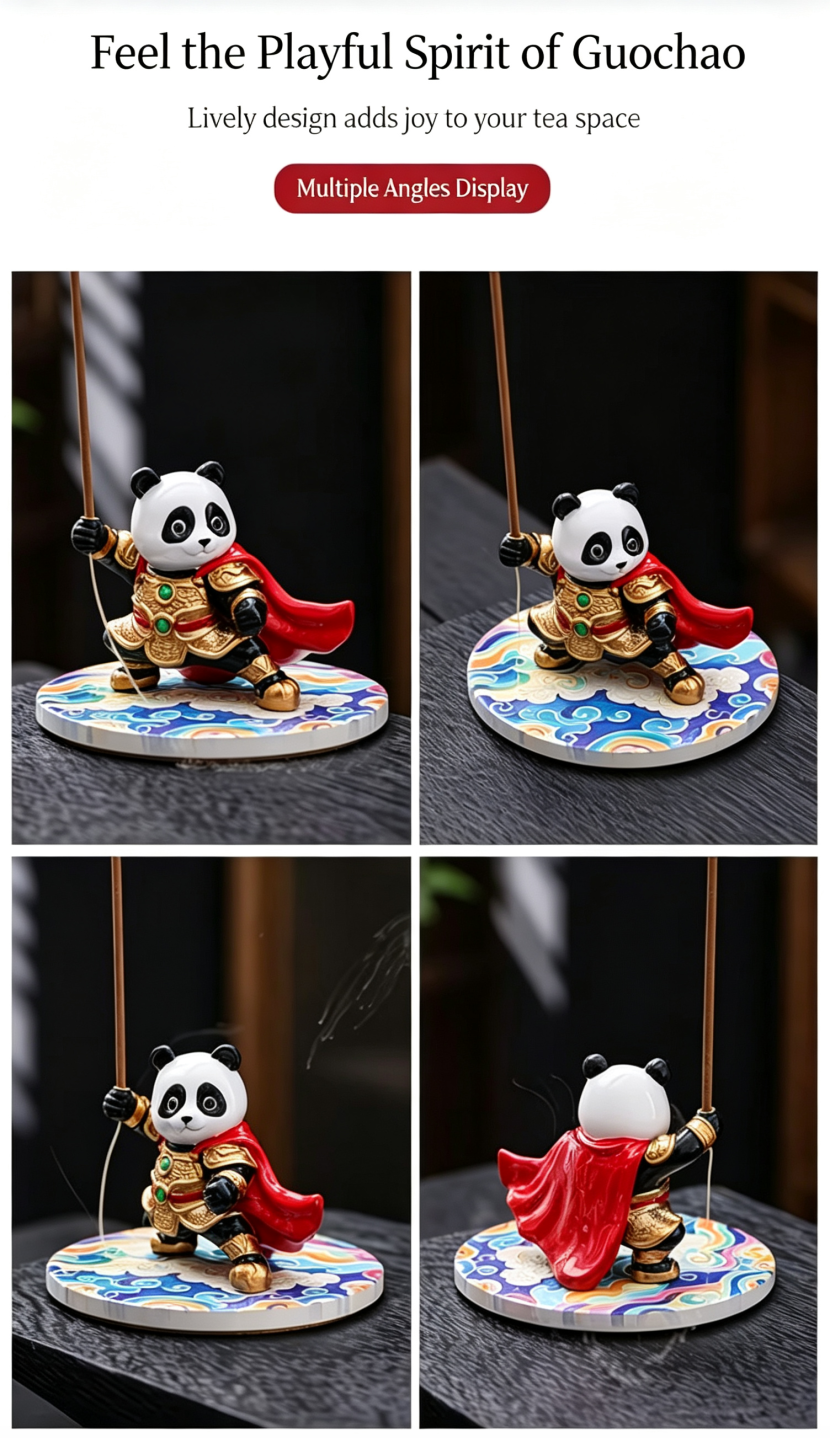 Kung Fu Panda Incense Holder